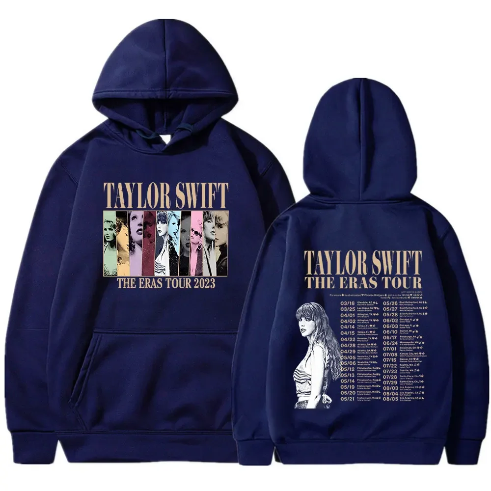 

Taylor 2023 World The Eras Tour Concert Hoodie Men's Women's Clothing Sweatshirt Fashion Harajuku Oversized Hoodies Streetwear