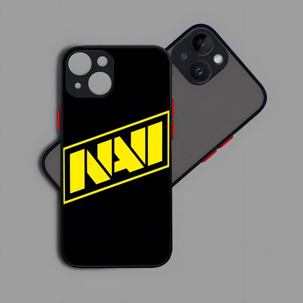 Чехол для телефона Natus Vincere Navi матовый прозрачный 16 15 IPhone 12 11 13 14 Pro Max 8 Plus задняя