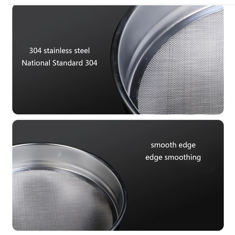 Стандартное сито 20км 4 до 60 фармакопеи проверки сита лабораторного испытания