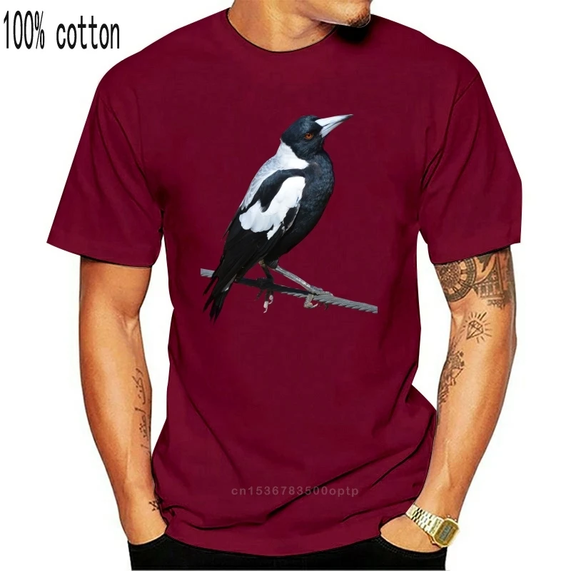 

Magpie футболка с рисунком птицы