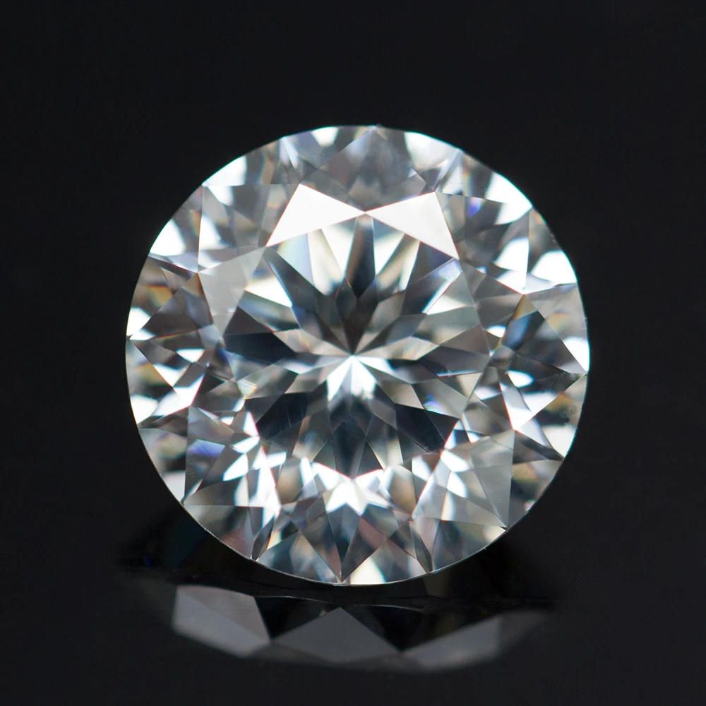 

Moissanite Diamond D Color Plum Blossom Cut GRA Certified Moissanita Stones for Jewelry Making