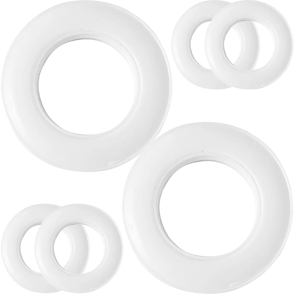 

6pcs Home Sturdy Office Grommets Drapery Grommets Reusable Curtain Grommets