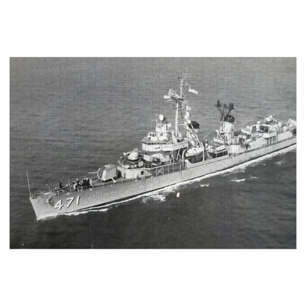 USS BEALE (DD-471) КОРАБЛЬНЫЙ МАГАЗИН Пазл Деревянное Имя Персонализированный Фото