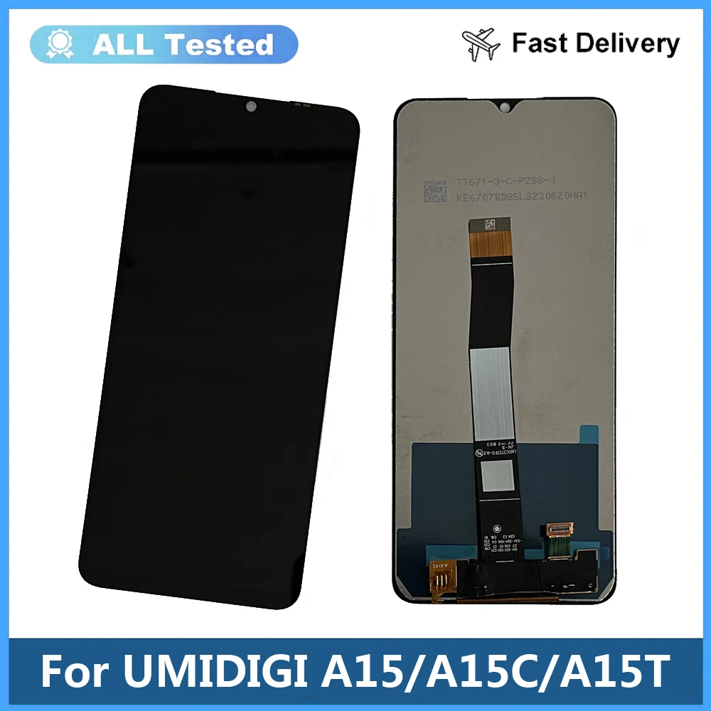 6 7-дюймовый ЖК-дисплей для Umidigi A15 A15C ЖК-экран в сборе дигитайзер сенсорного экрана