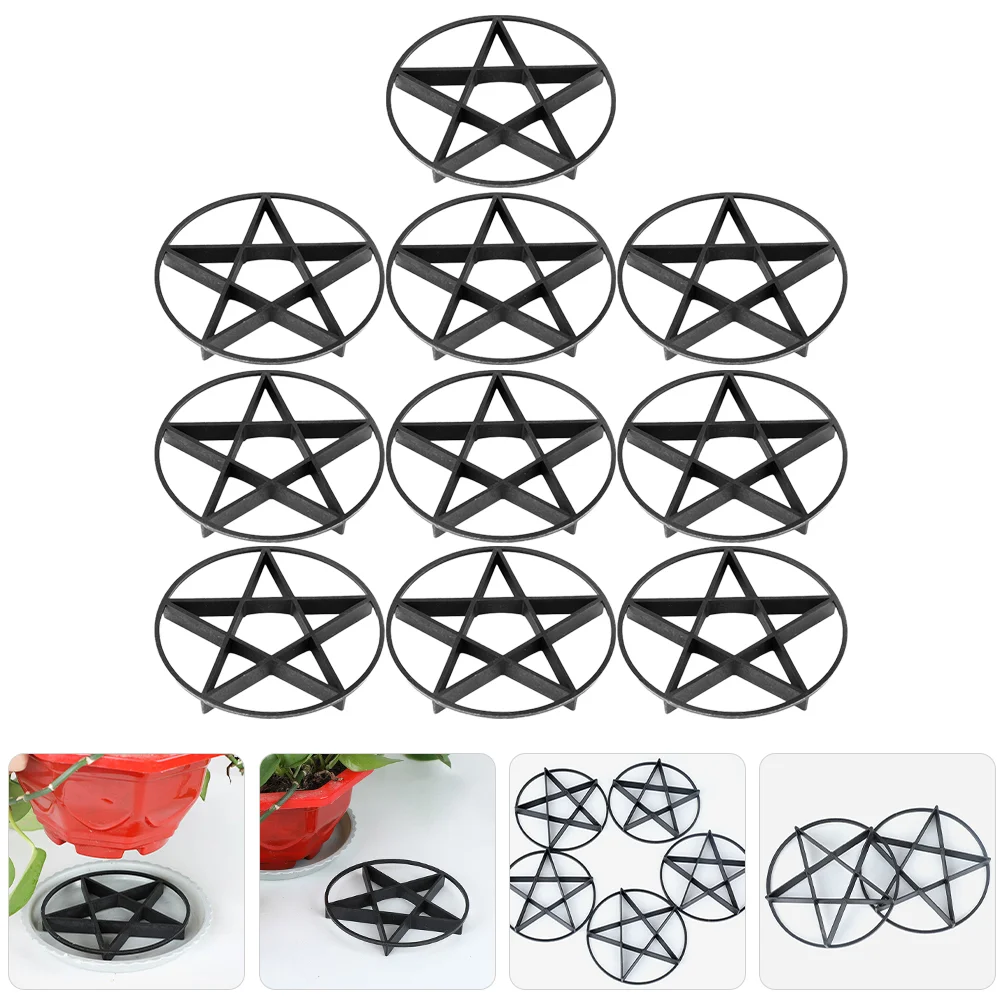 10 шт. кронштейн для цветочного горшка тканевая вешалка ножки подставка бонсай