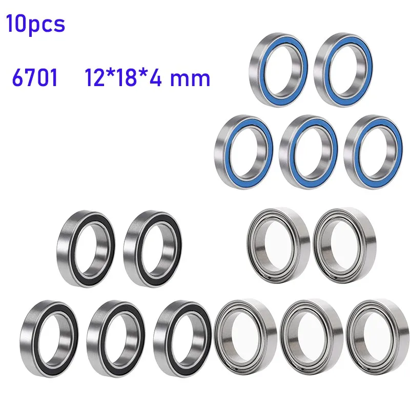 Truck 6701 Zz Rs 2rs Ball 6701-2rs Blue Sealed Deep Groove Ball Bearings