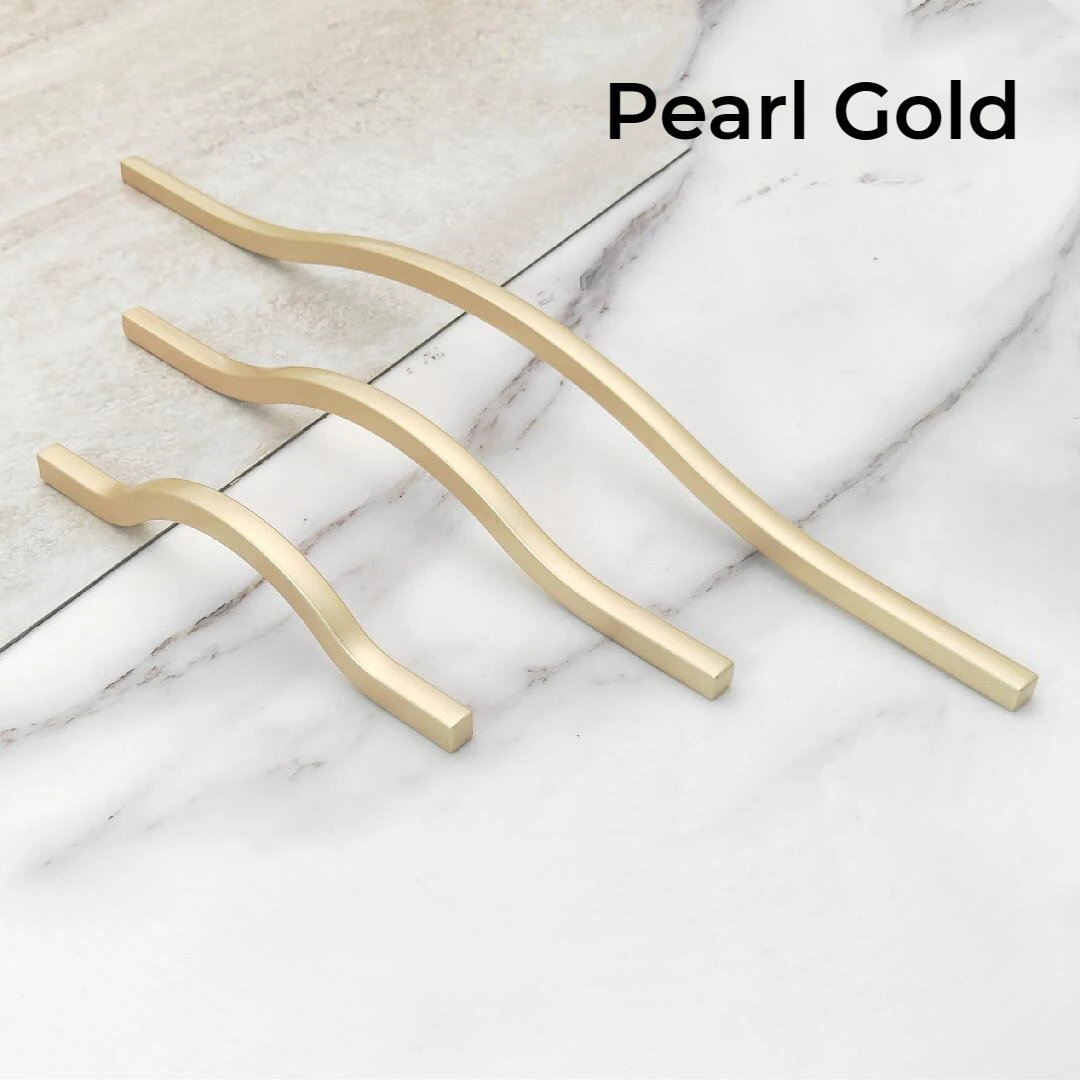 Ручки для шкафов MARUAT матовые золото