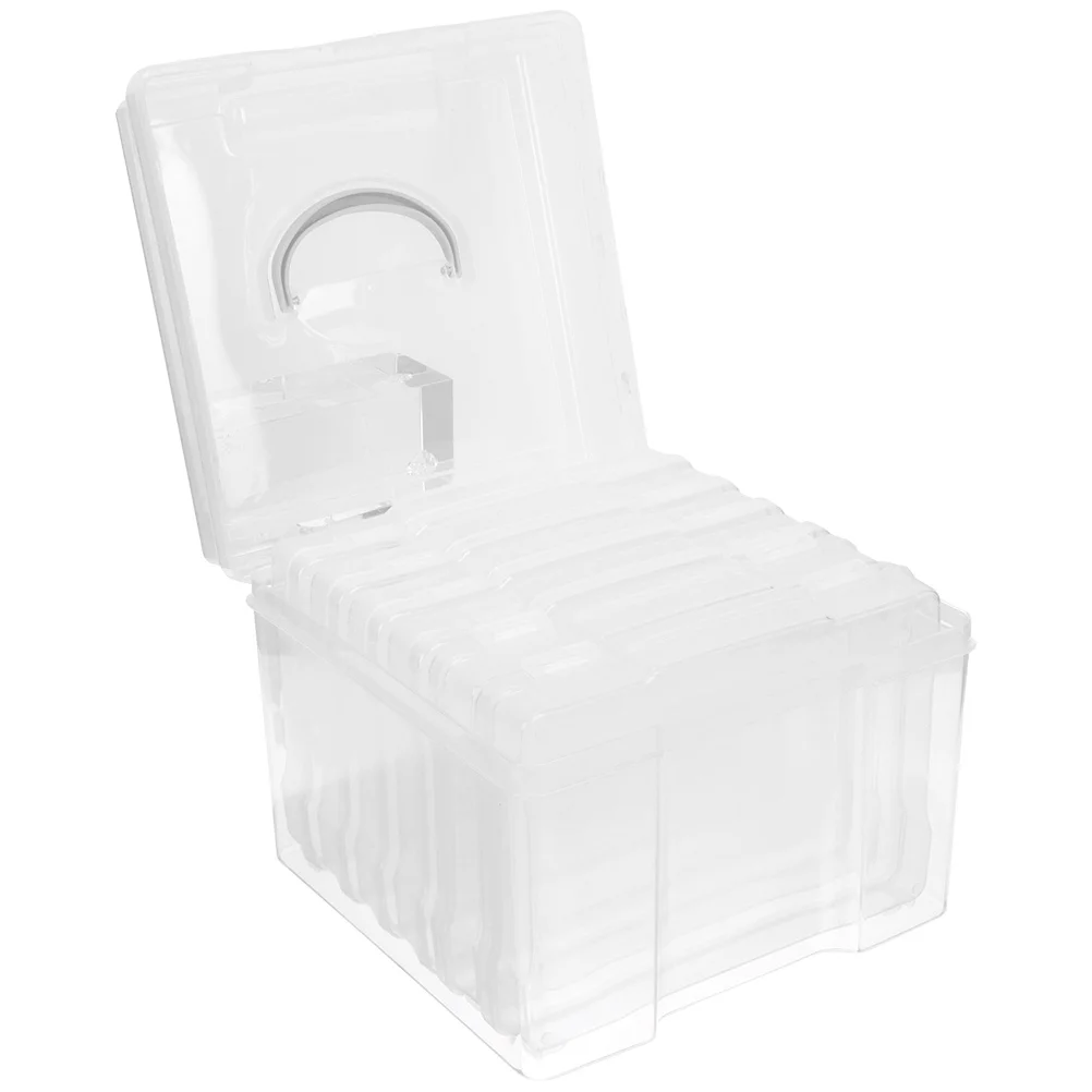 Коробка для хранения фотографий контейнеры рукоделия органайзер