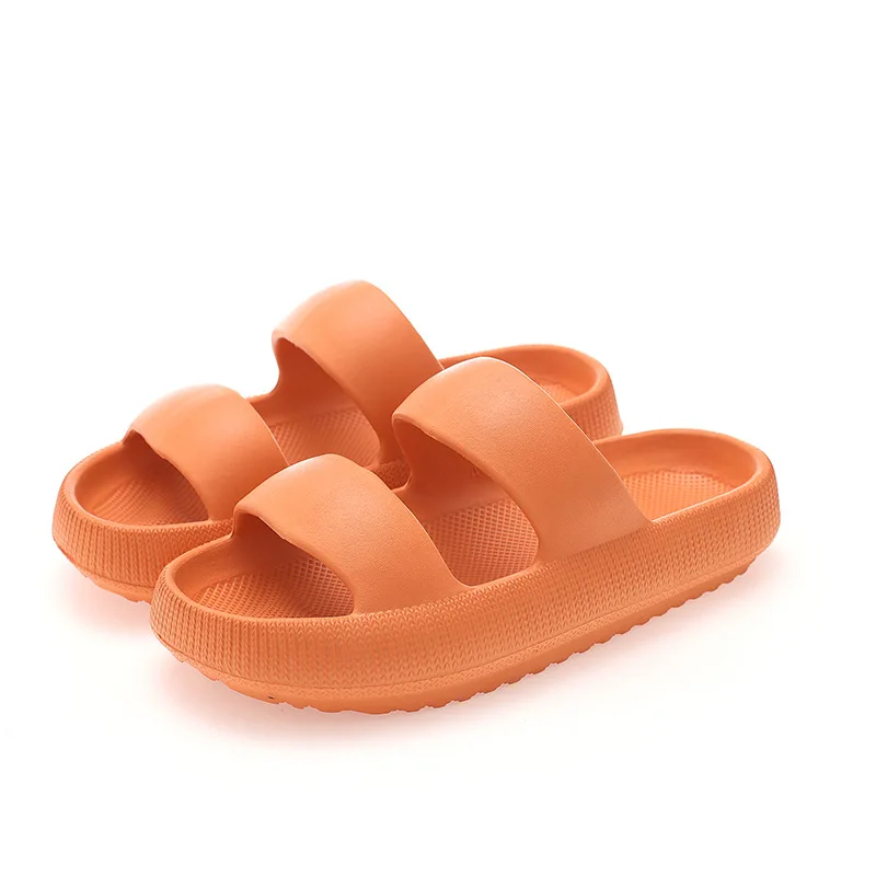

2022 Thick Soles Step on Excretory Slippers Women's Summer Wear Home Indoor Antiskid and Deodorant Bathroom Cool Slippers Women