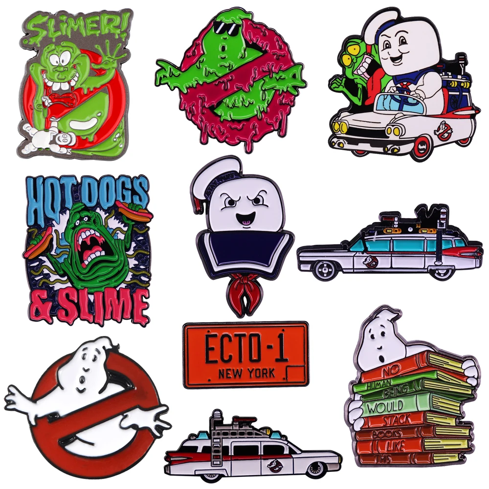 P5357 Dongmanli фильм фигура твердая Эмаль Булавка Броши для женщин и мужчин значок