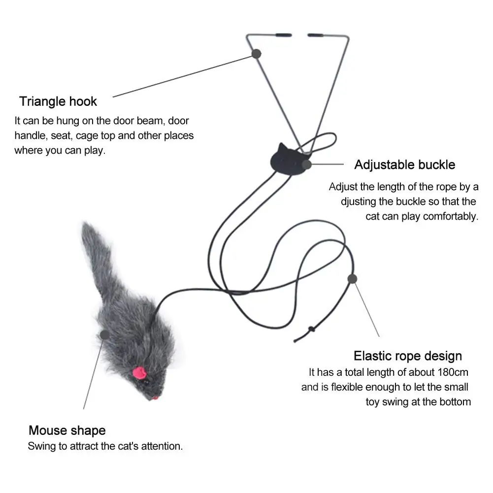 Игрушки для домашних животных кошка самостоятельная подвесная дверь маленькая