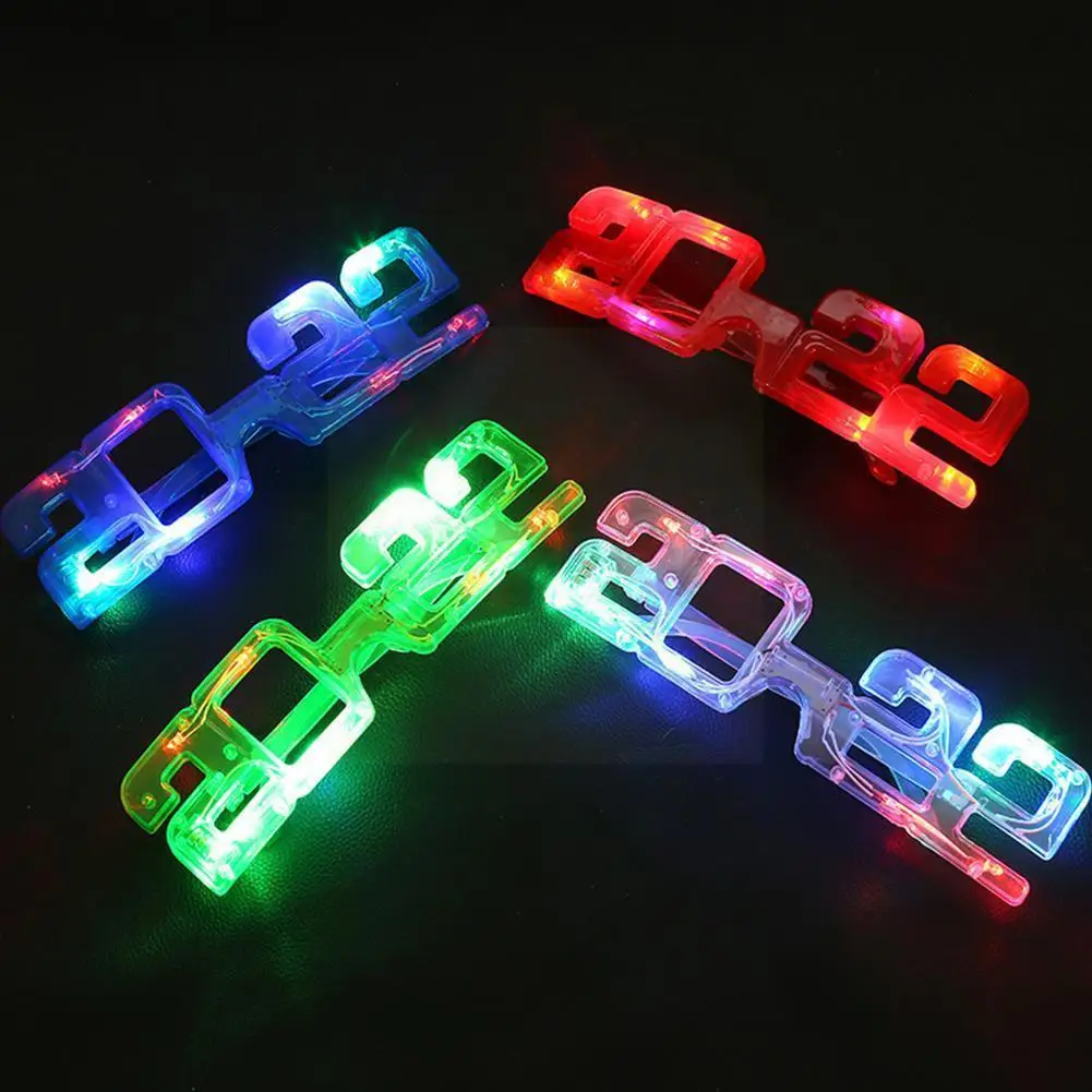 

Led Glowing Glasses 2022 Led Glowing Toy Bar Party Flashing Off Fast Flashing /slow Eyewear K6e6