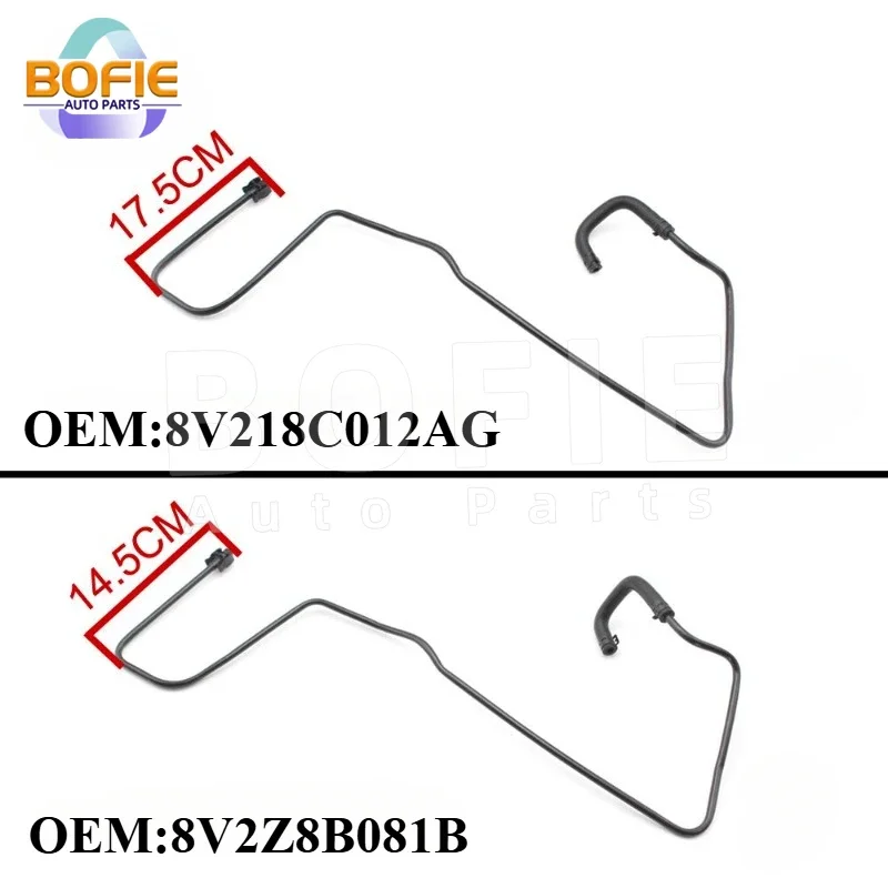 Автомобильный шланг радиатора водяного бака 8V218C012AG / 8V2Z8B081B для Ford Fiesta 1.6L 2011-2019
