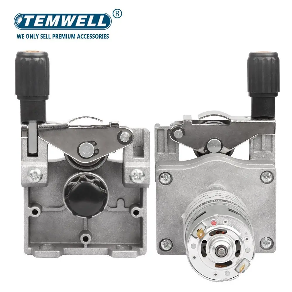 DC 24 В 40 Вт Скорость подачи 14 м/мин 1 8 А Левый MIG Двигатель проволоки в сборе для