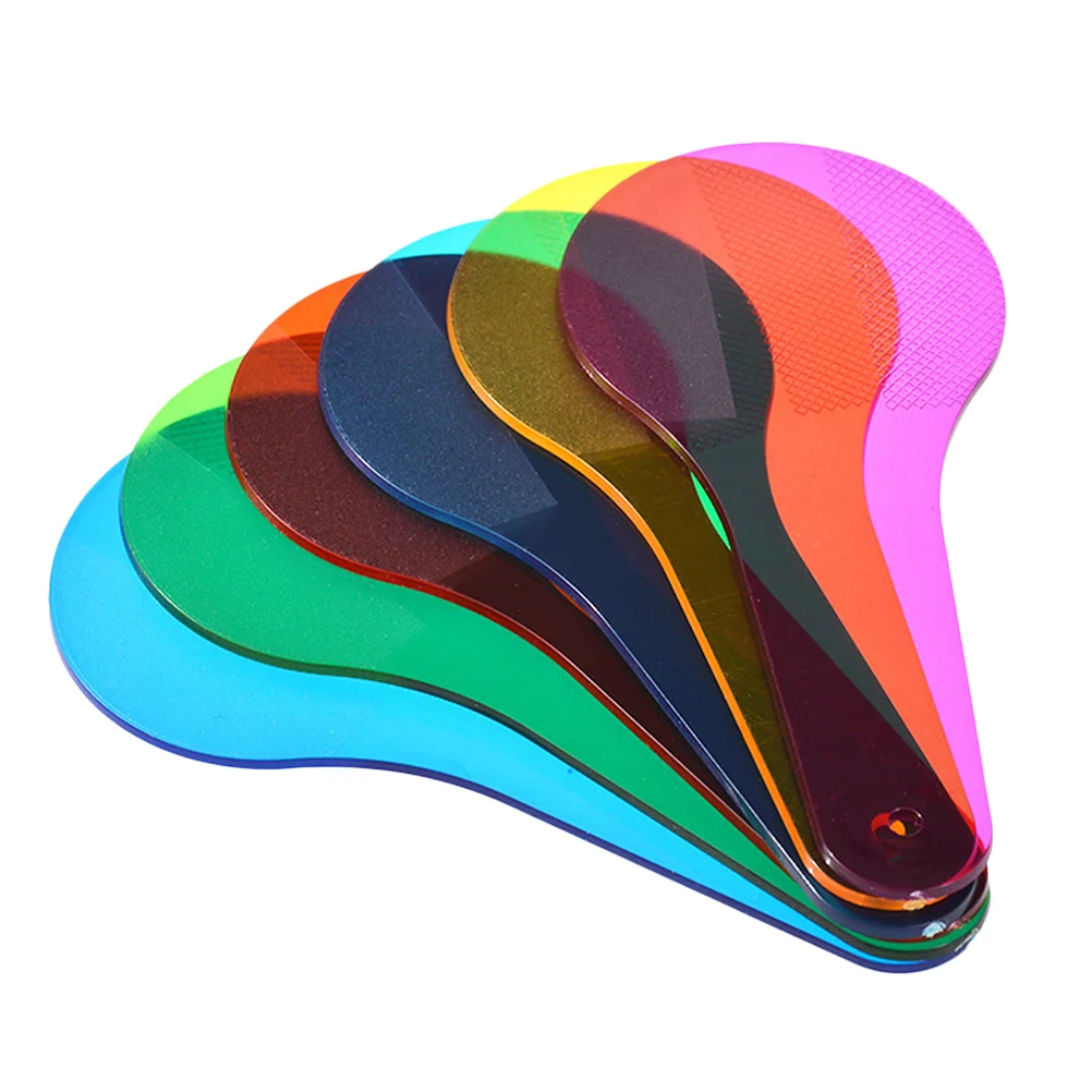 

Color Paddles Learning Toy Filter Fun Educational Preschool Experiments Kids Instrument Teaching Light Colored Lighting
