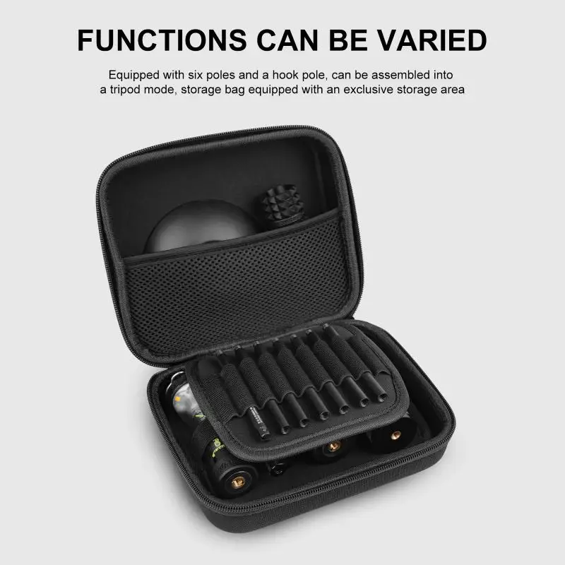 

Swante Camping Light Stand Tripod With Storage Bag Outdoor Multi-function 38 Light Stand Picnic Camping Lights Outdoor Tools New
