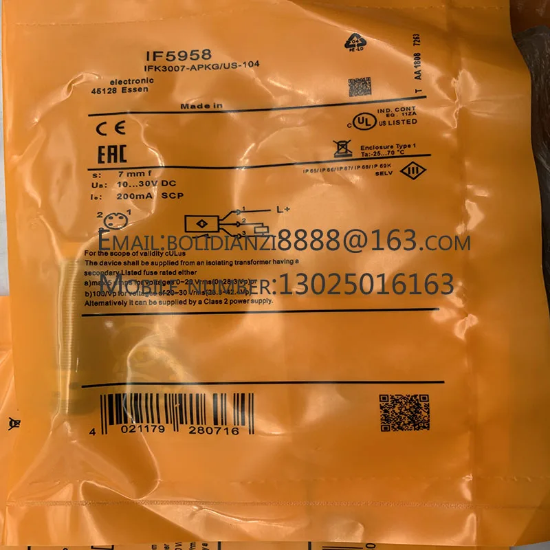 Оригинальный датчик приближения IF5957 IF5958 IF5994 IF5997 IF5798