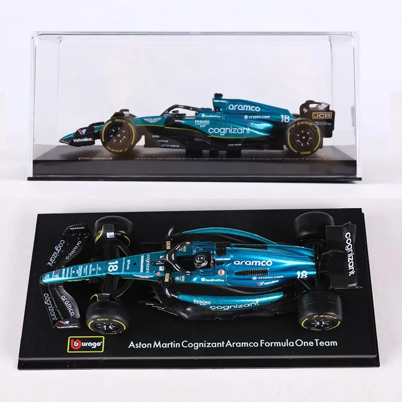 Модель гоночного автомобиля Aston Martin F1 1:43 модель из сплава AMR23 Alonso