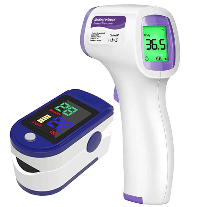 Многофункциональный Инфракрасный Термометр Для Лба С Трехцветным Дисплеем И