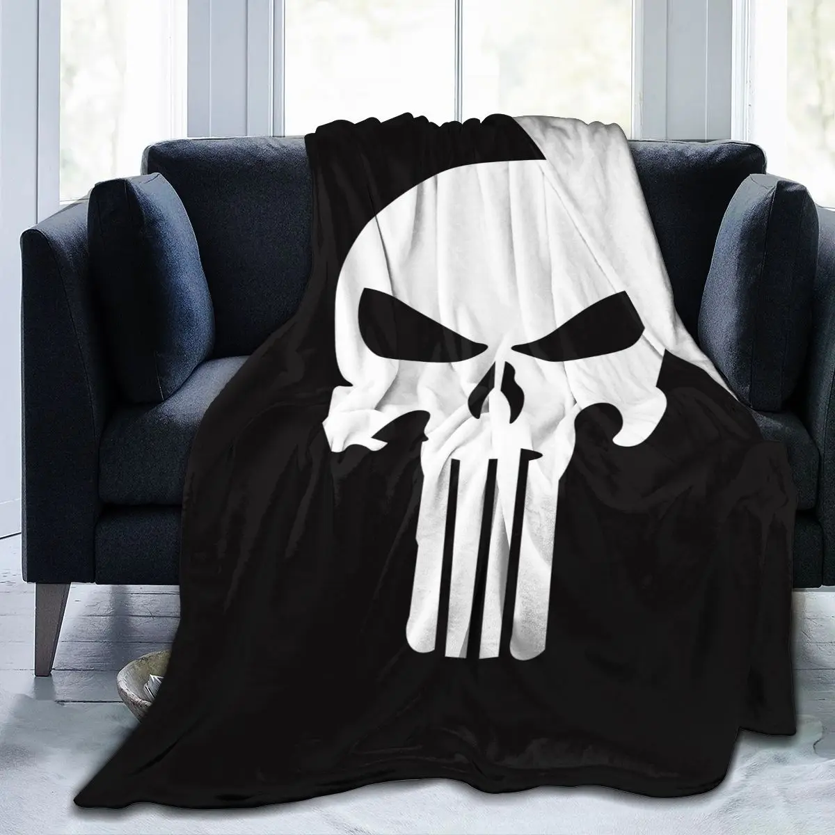 

Фланелевое Одеяло с черепом и косточками, мягкое тонкое Флисовое одеяло, покрывало для кровати, дивана, домашний декор, Прямая поставка