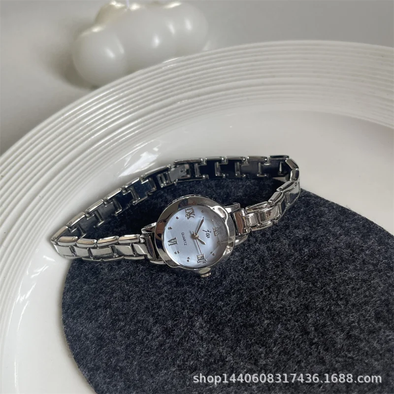 Нишевые круглые маленькие циферблаты студенческий браслет в стиле Мори стальной