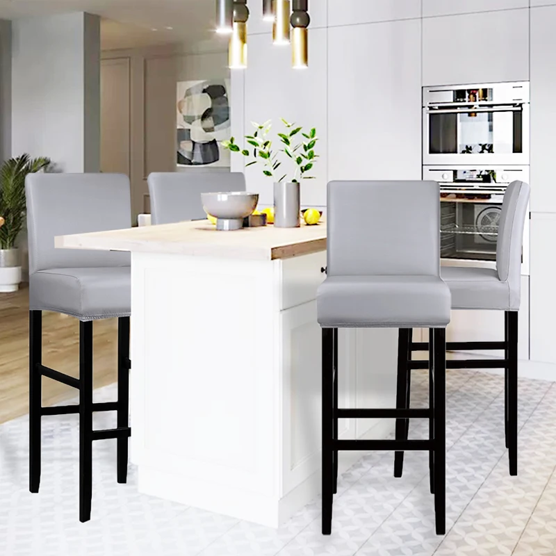 1/2/4/6 водонепроницаемый чехол из искусственной кожи с коротким задним стулом