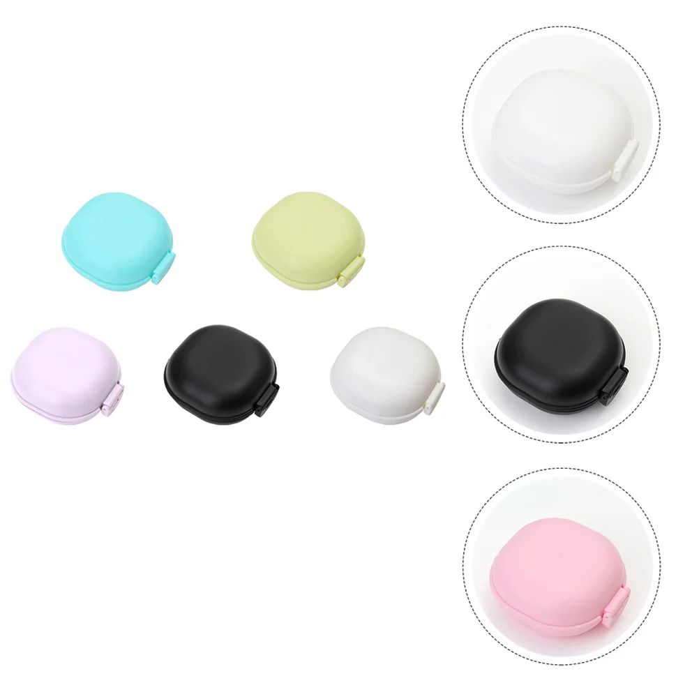 

Soap Holder Case Travel Sink Box Dish Portable Keeper Plate Rack Drain Tray Sponge Kitchen Bathroom Countertop Bath Camping Mini