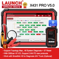 LAUNCH X431 PRO3S Plus 10,1 'Автомобильные диагностические инструменты Авто OBD OBD2 Wi-Fi Bluetooth Полный системный код Считыватель Сканер ECU Кодирование Активный тест Сброс Сервис pk X431 PRO V