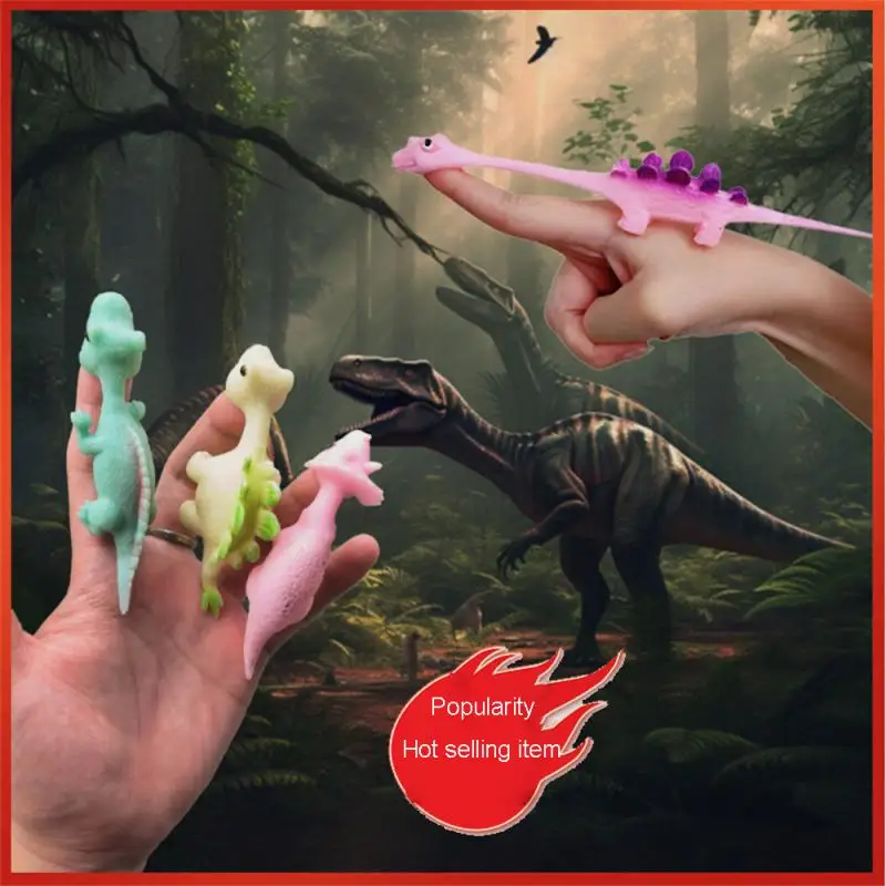 

Stress Relief Toys Fun Puzzle Durable Unzip Toys New Strange Toys Pinch Le Cartoon Shape Material Safety Dinosaurs Ejection Toy