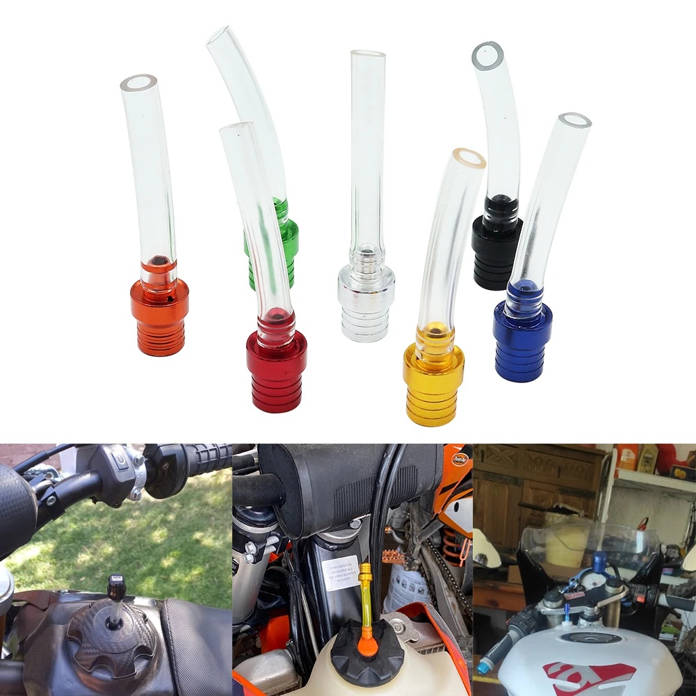 

Motorcycle Motocross ATV CNC Gas Fuel Cap Valve Vent Breather Tube For Quad Dirt Pit Bike KTM Yamaha Honda Kawasaki
