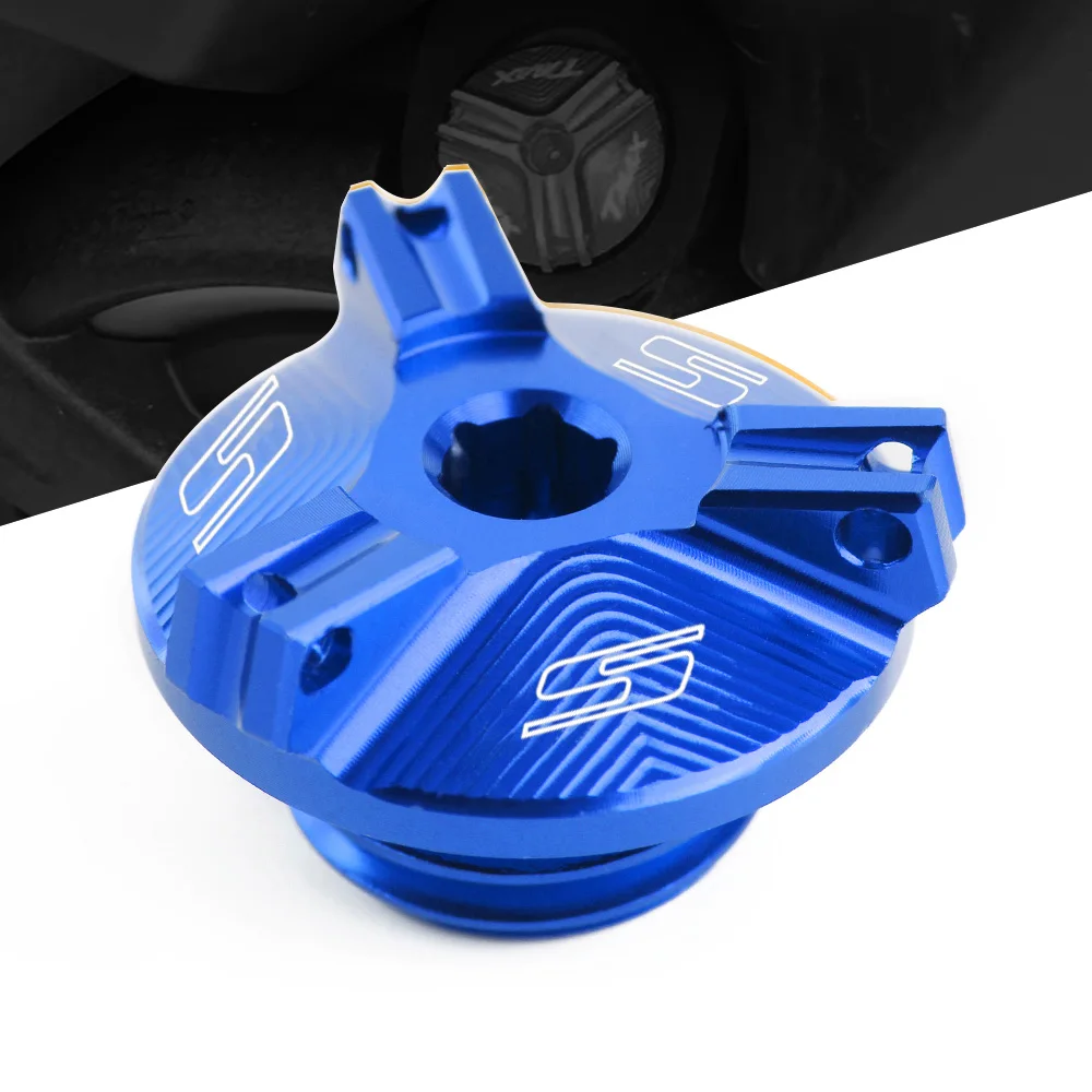 FOR SUZUKI gsxs GSXS GSX-S GSX S 750 1000 1000F GSX-S1000 GSX-S1000F Motorcycle CNC Aluminum Oil Filler Cap Cover