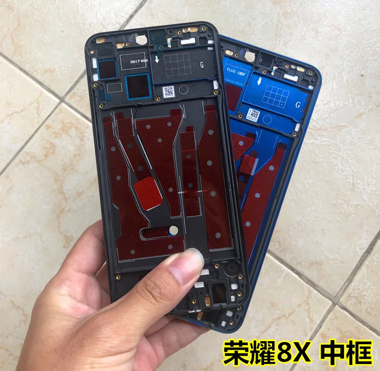 For Huawei Honor 8X Middle frame bezel Front Housing LCD Frame Bezel Plate Replacement Parts enlarge