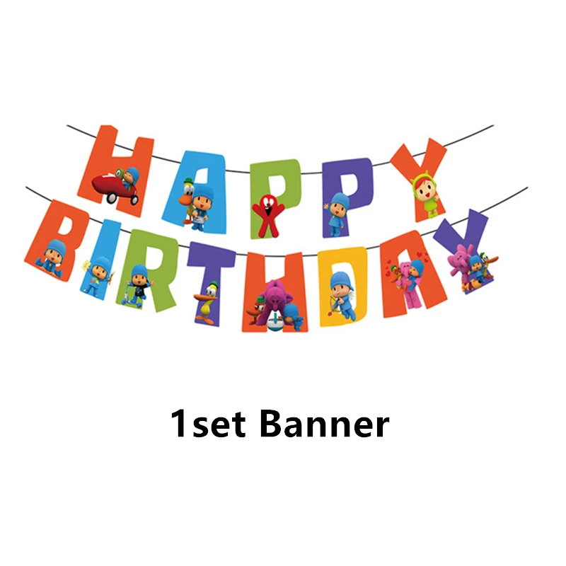 Фольгированные воздушные шары poоты Eily Pato яркий баннер на день рождения слон для