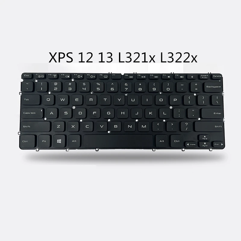 Клавиатура для ноутбука с английской раскладкой Dell XPS 12 13 L321x L322x - купить по