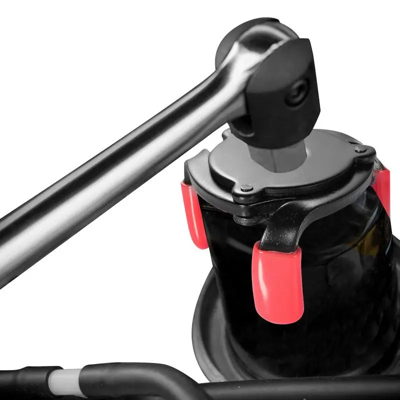 

Универсальный гаечный ключ для масляного фильтра, регулируемый инструмент для удаления масляного фильтра, диапазон масляных фильтров от 2 до 1/2 до 4-2/3 в диаметре