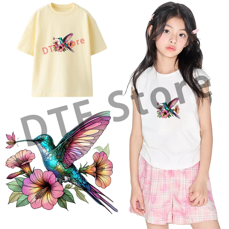 Нашивка для утюга от Колибри нашивка Термотрансферная dtf детской одежды