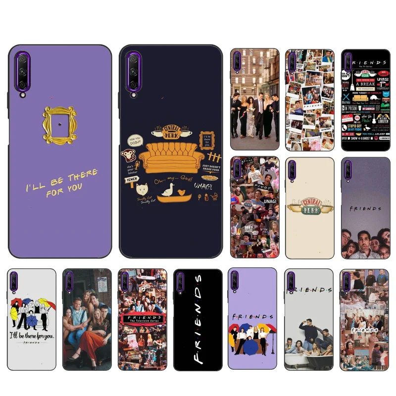 Друзья ТВ-серия чехол для телефона Huawei P Smart P30 P40 Lite P40Pro Mate 20 Pro X Nova 9 8 8i Y9 Y5P Y6P Y7A Y9A Y8S |