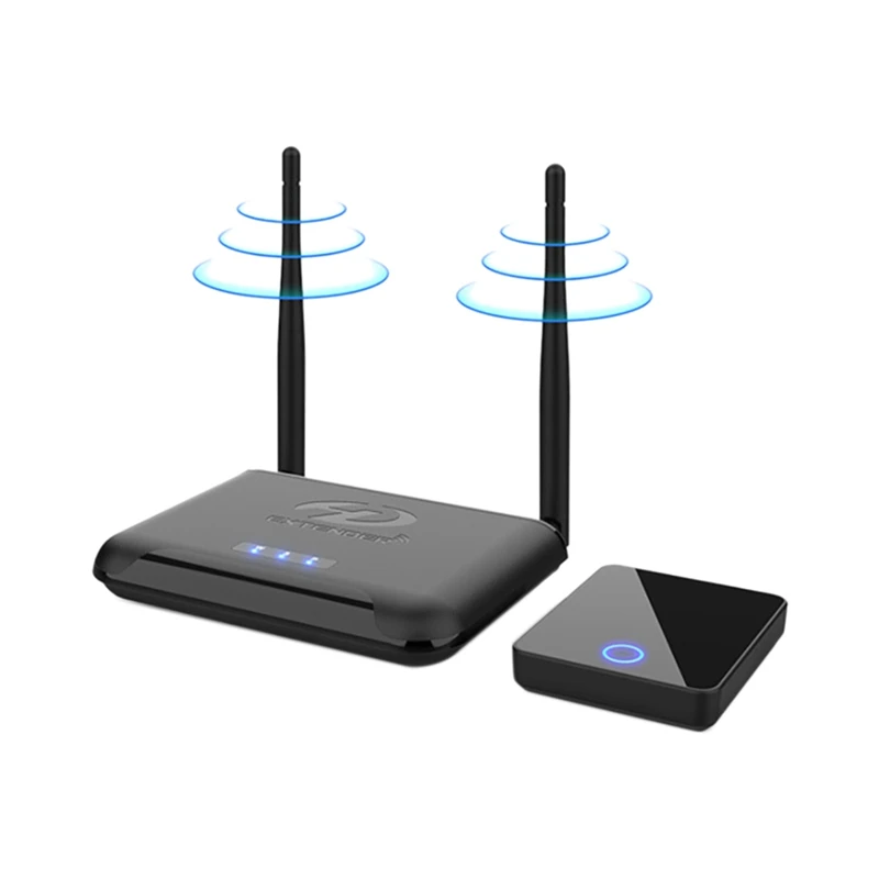 

100M HDMI-Compatible Wireless Extender HD1080P Transmitter Receiver EU Plug
