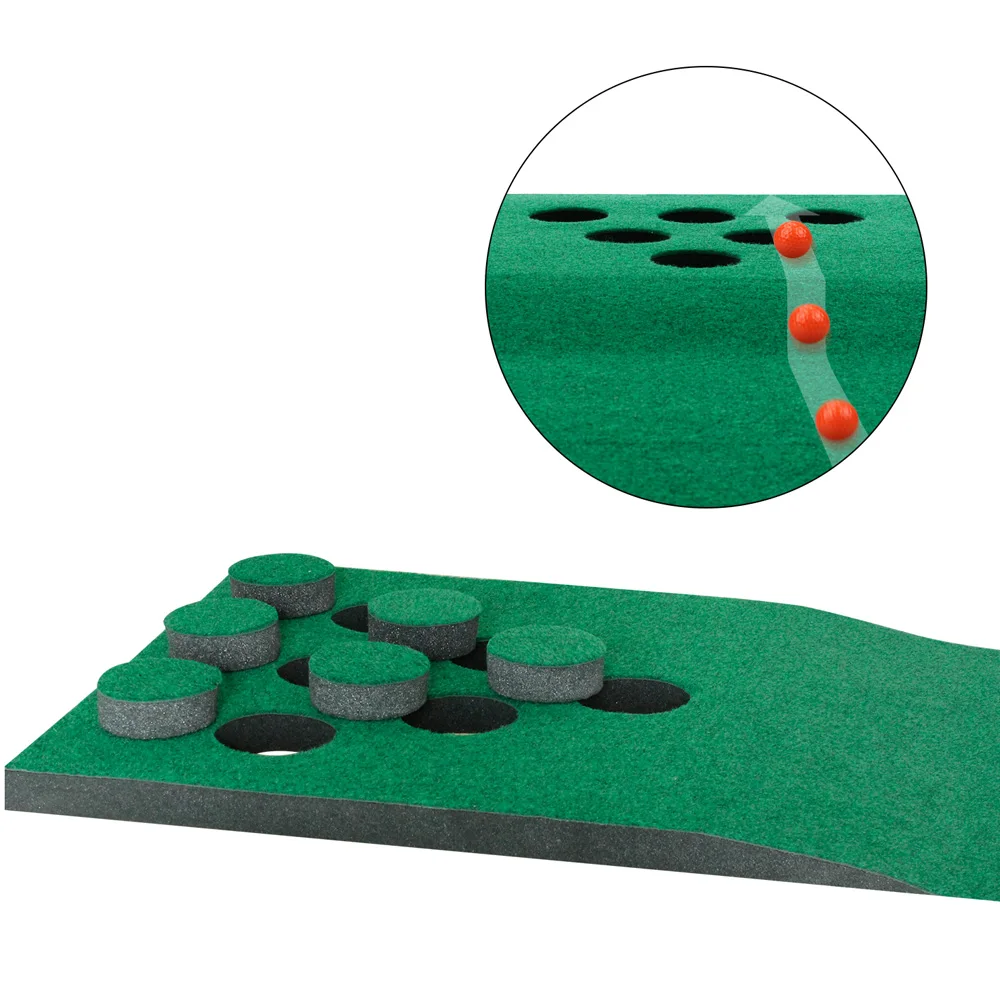 Зеленый коврик для игры в гольф Тренировочный Коврик обучающий товары игр