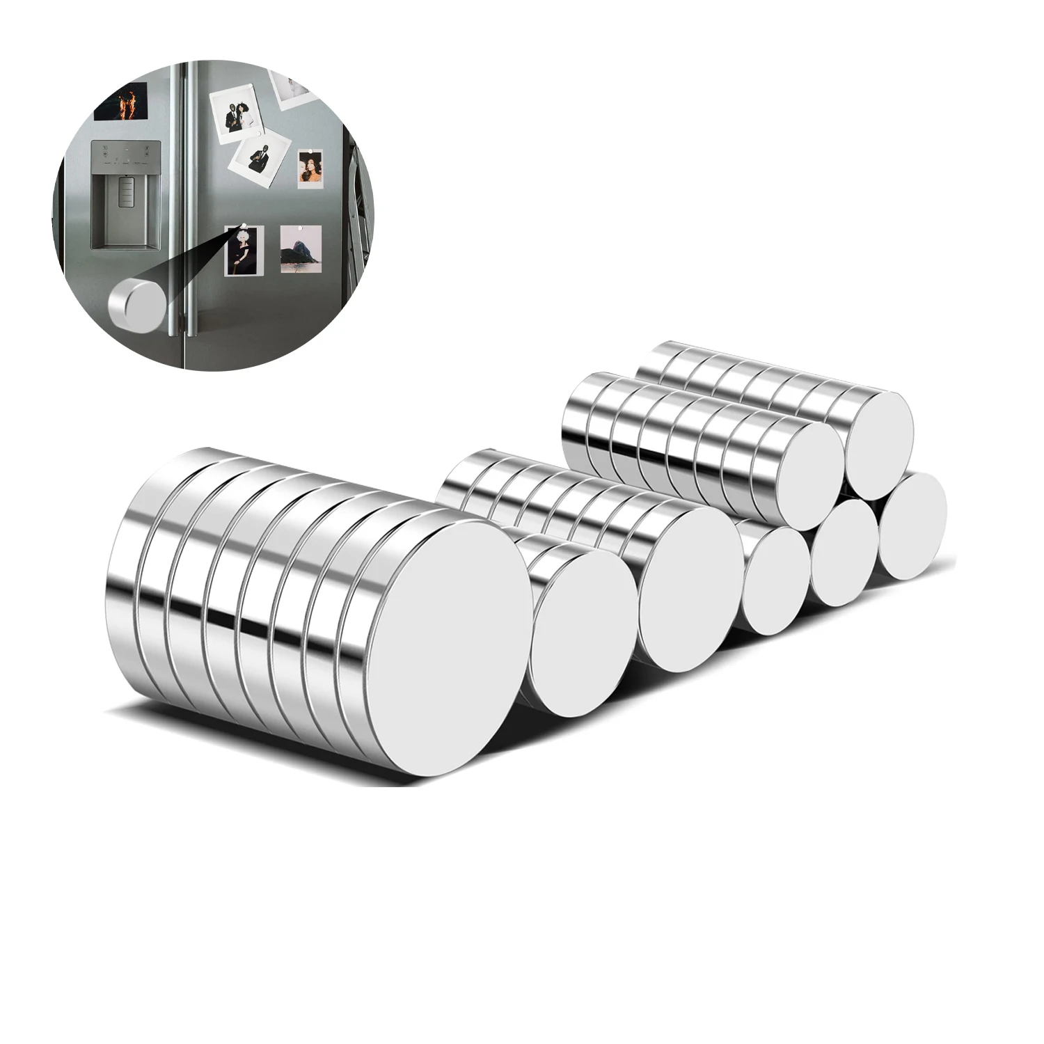 

Неодимовые магниты NdFeB N35 8x1, 8x2, 8x3 мм