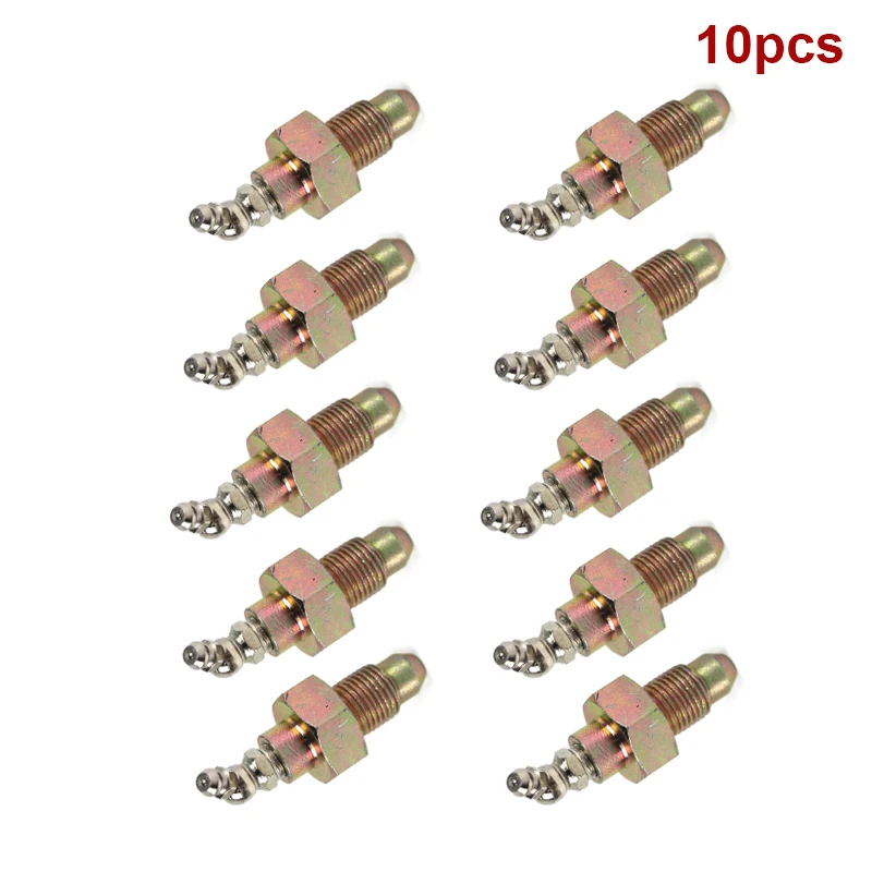 10 шт. 4276114 Мазочный клапан регулятора гусеницы для деталей экскаватора Hitachi EX12 EX30-2