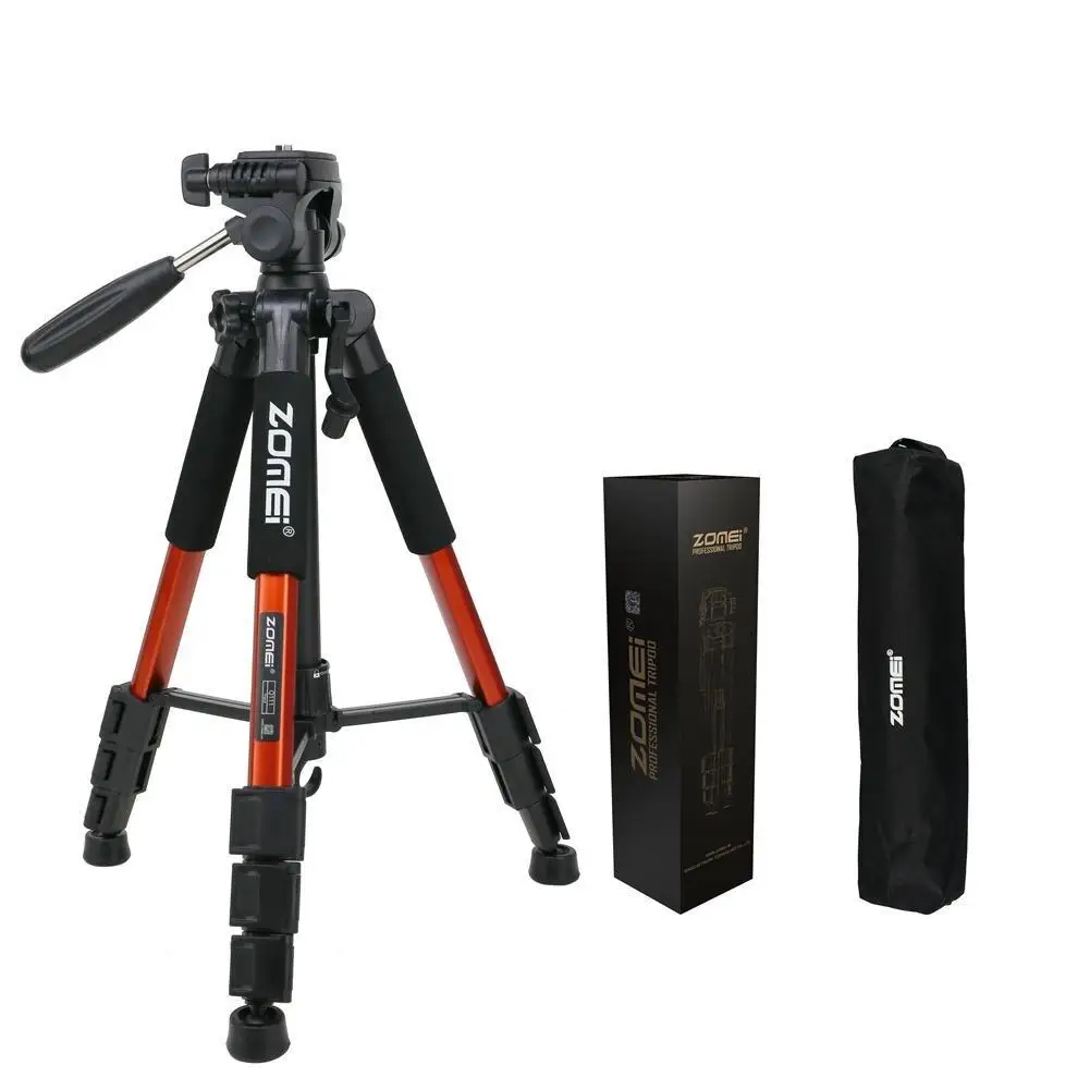 

ZOMEI Q111 Professional Portable Travel Aluminum Camera Tripod&Pan Head for SLR DSLR Digital Camera Three Color