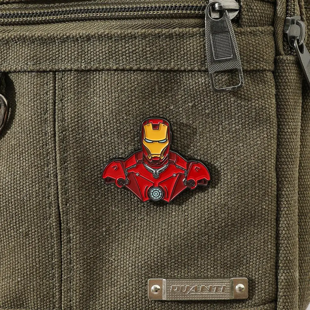 Значок супергероя Marvel Железный человек Луна рыцарь алый ведьма Локи
