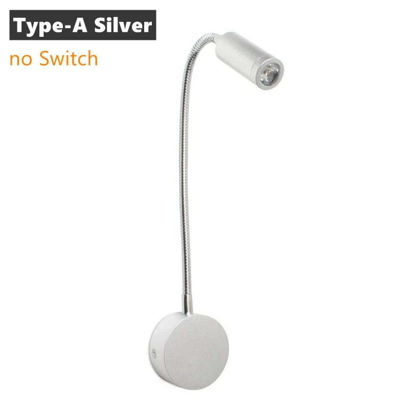 

Настенный светильник khelse гибкий 3Вт белый