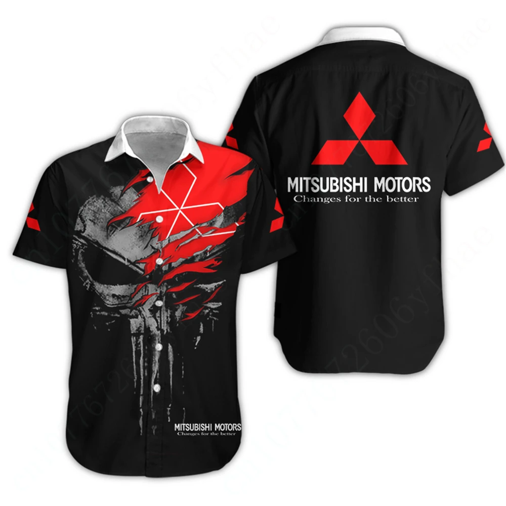 

Футболка-оверсайз с аниме Mitsubishi, рубашки и блузки в стиле Харадзюку, одежда унисекс, повседневные рубашки для мужчин и женщин, кардиган с 3D пуговицами