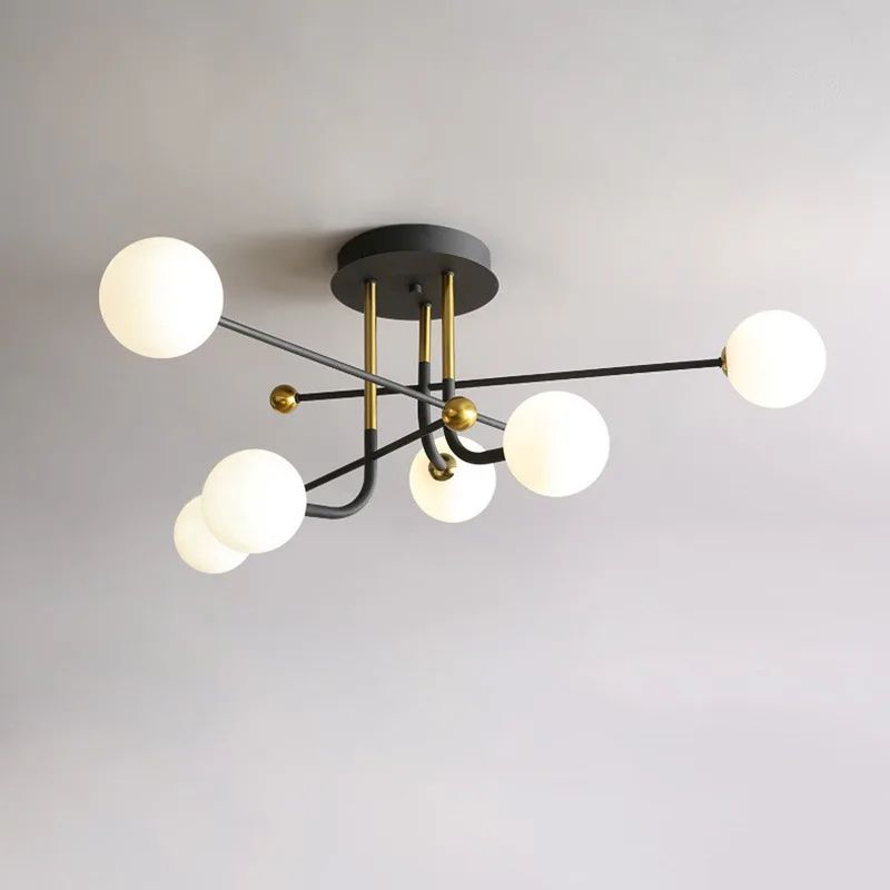 

Скандинавская Подвесная лампа, простой современный ресторан, гостиная, Минималистичная креативная лампа, роскошная спальня