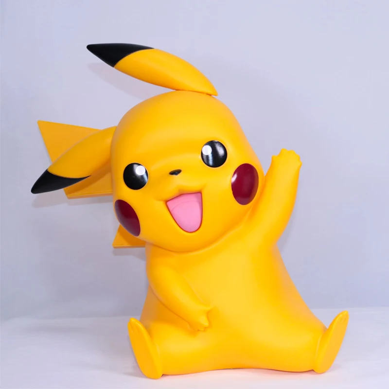 

Pokemon Anime Figures Pikachu Charmander Togepi Bulbasaur Jigglypuff Eevee Haunter Real 1:1 Kawaii Children Toys Birthday Gifts