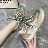 women sneakers mesh breathable and comfortable flat women shoes thin color blocking casual sports womens shoes 2022 summer new