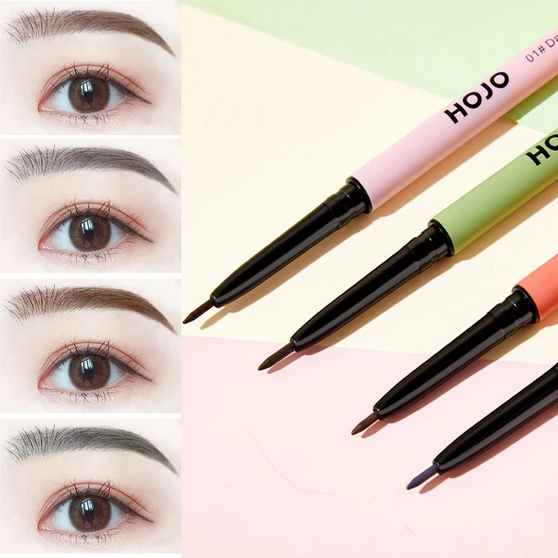 

Double-headed Eyebrow Pen 4 Colors Natural Waterproof Long Lasting Not Blooming Ultra Fine Eyes Brow Penci Brow Makeup Cosmetic