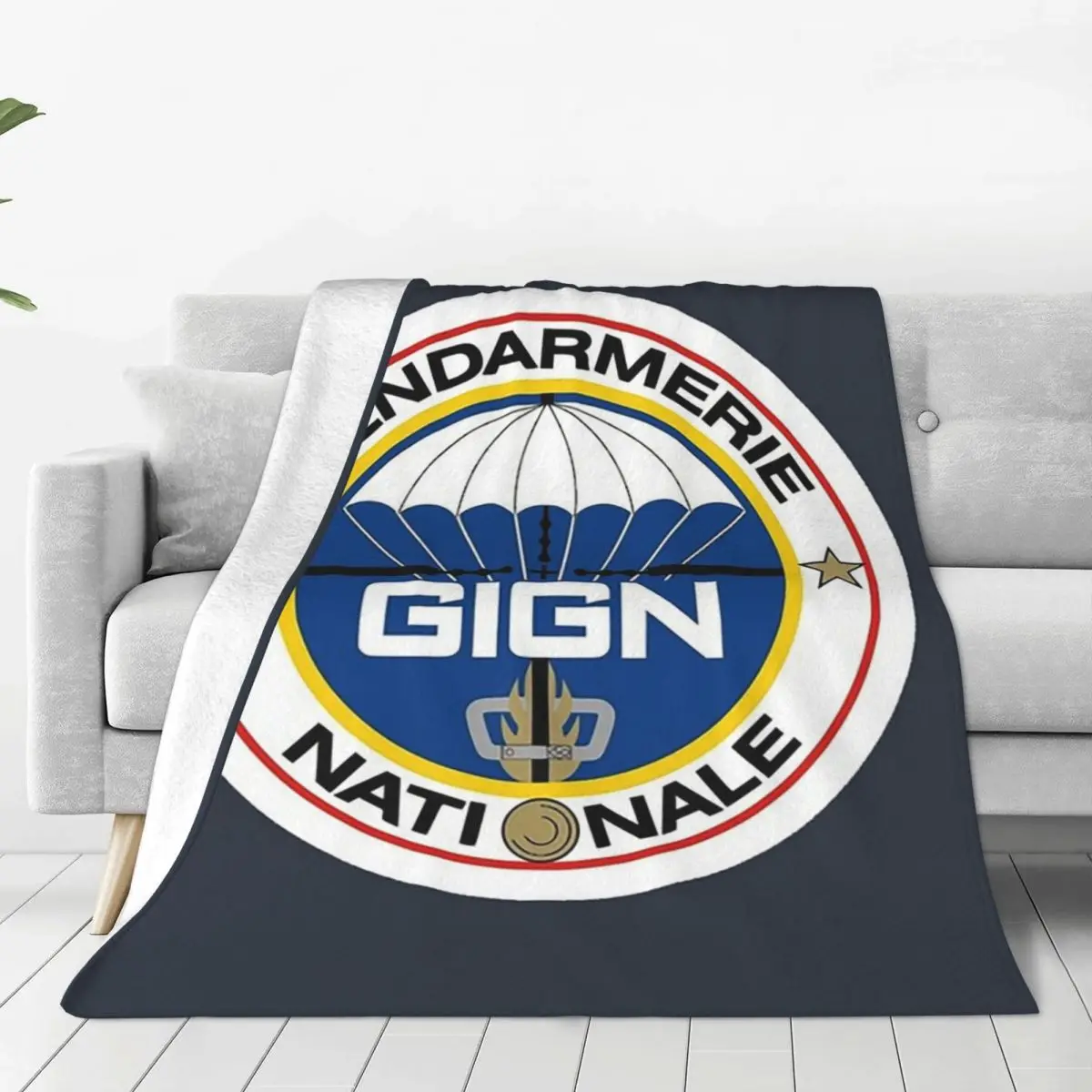 Народное вмешательство в дармерии GIGN (Франция) дышащее покрывало для дома